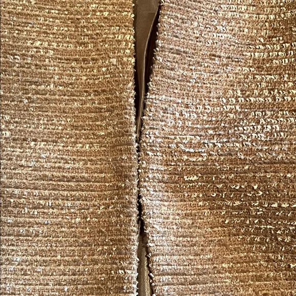 Josephine Chaus Gold Textured Wool Jacket - Picture 15 of 16